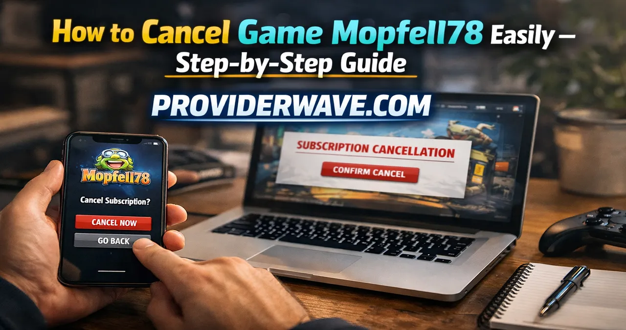 How to Cancel Game Mopfell78