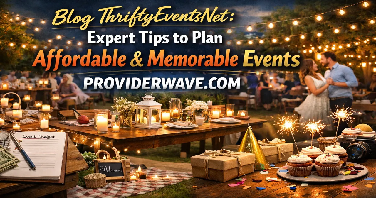 Blog ThriftyEventsNet