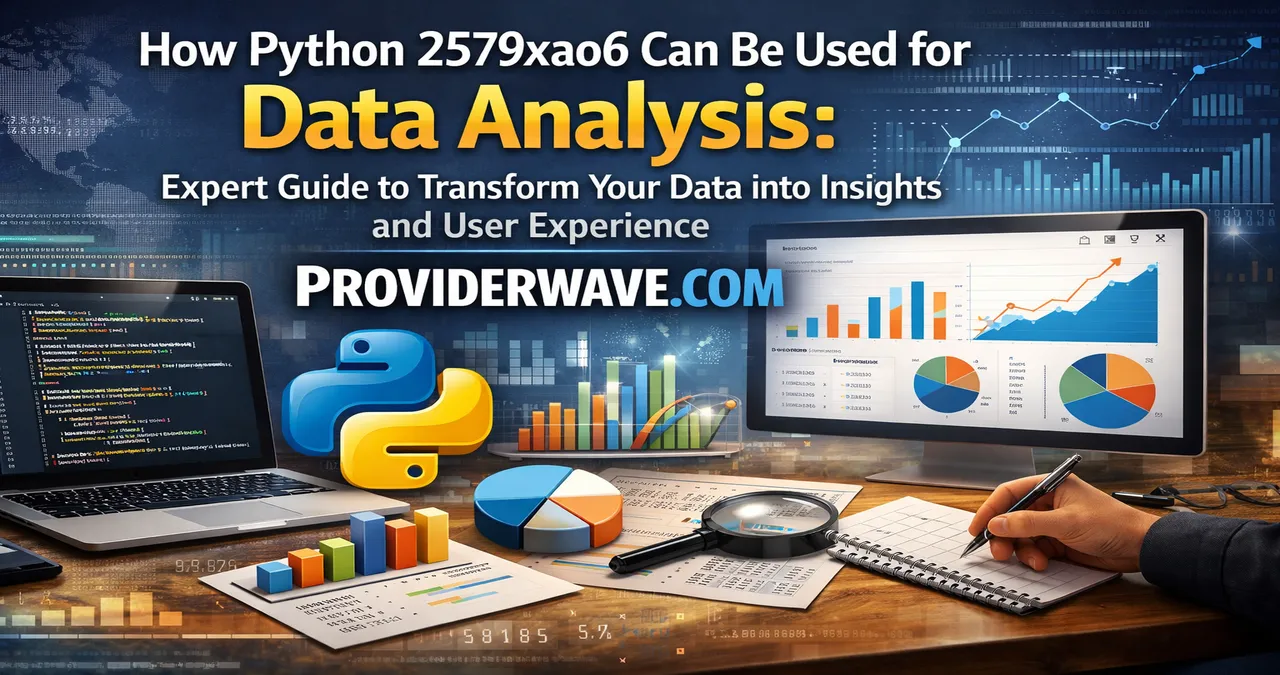 How Python 2579xao6 Can Be Used for Data Analysis