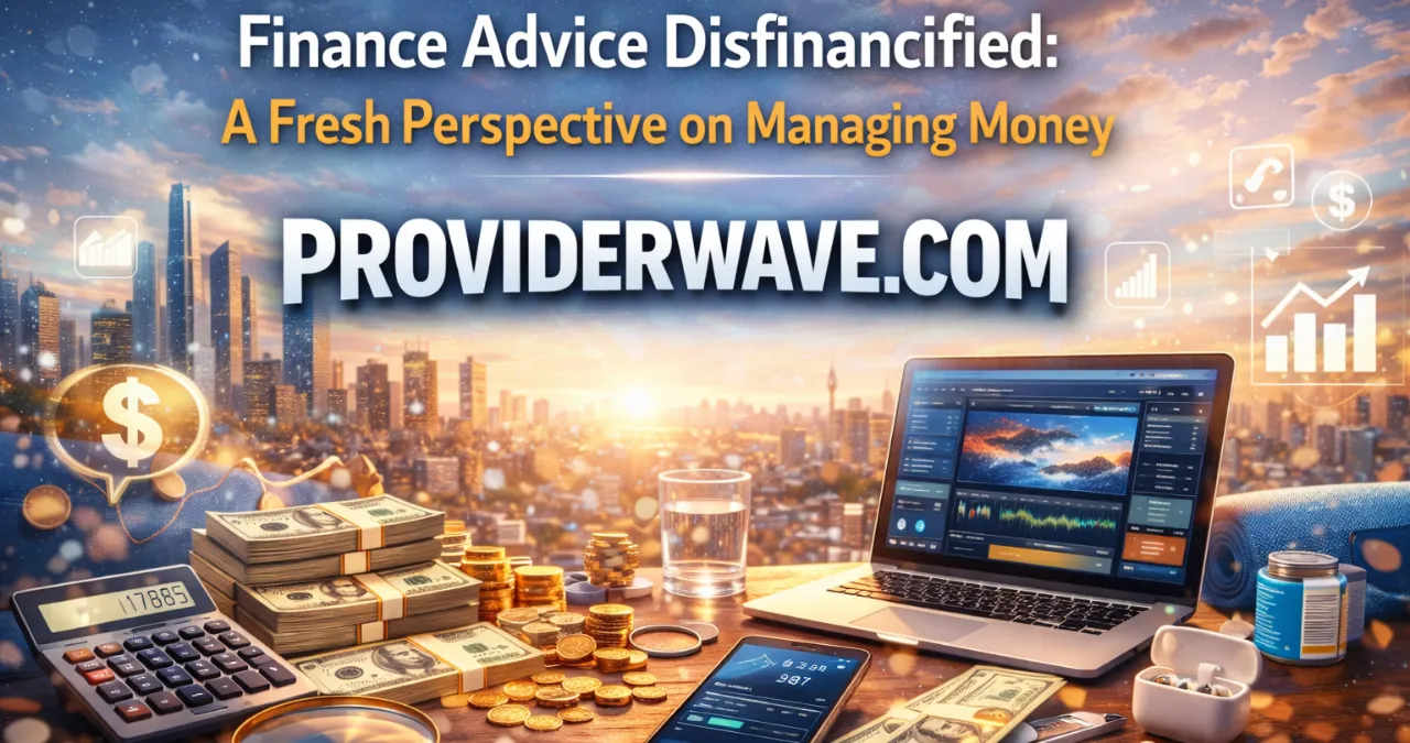 Finance Advice Disfinancified: A Fresh Perspective on Managing Money