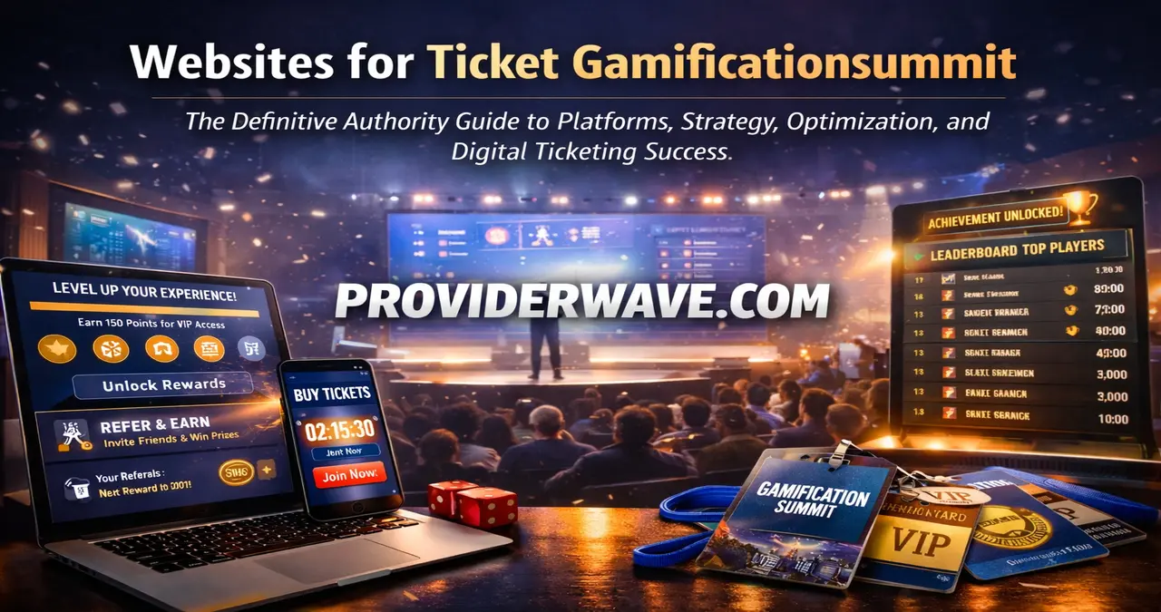 Websites for Ticket Gamificationsummit: The Definitive Authority Guide to Platforms, Strategy, Optimization, and Digital Ticketing Success