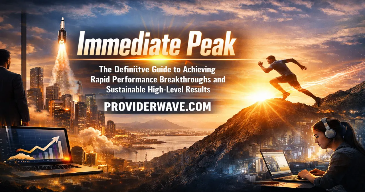 Immediate Peak: The Definitive Guide to Achieving Rapid Performance Breakthroughs and Sustainable High-Level Results
