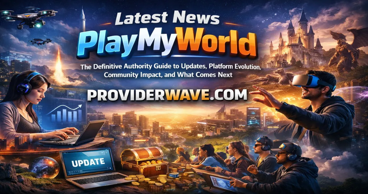 Latest News PlayMyWorld