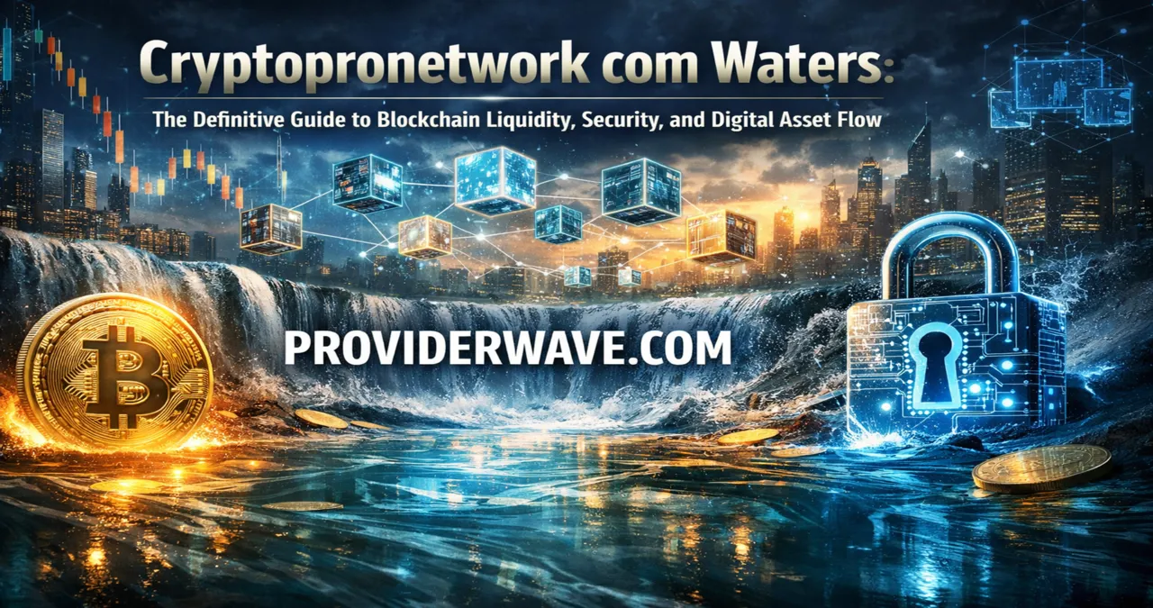 Cryptopronetwork com Waters: The Definitive Guide to Blockchain Liquidity, Security, and Digital Asset Flow