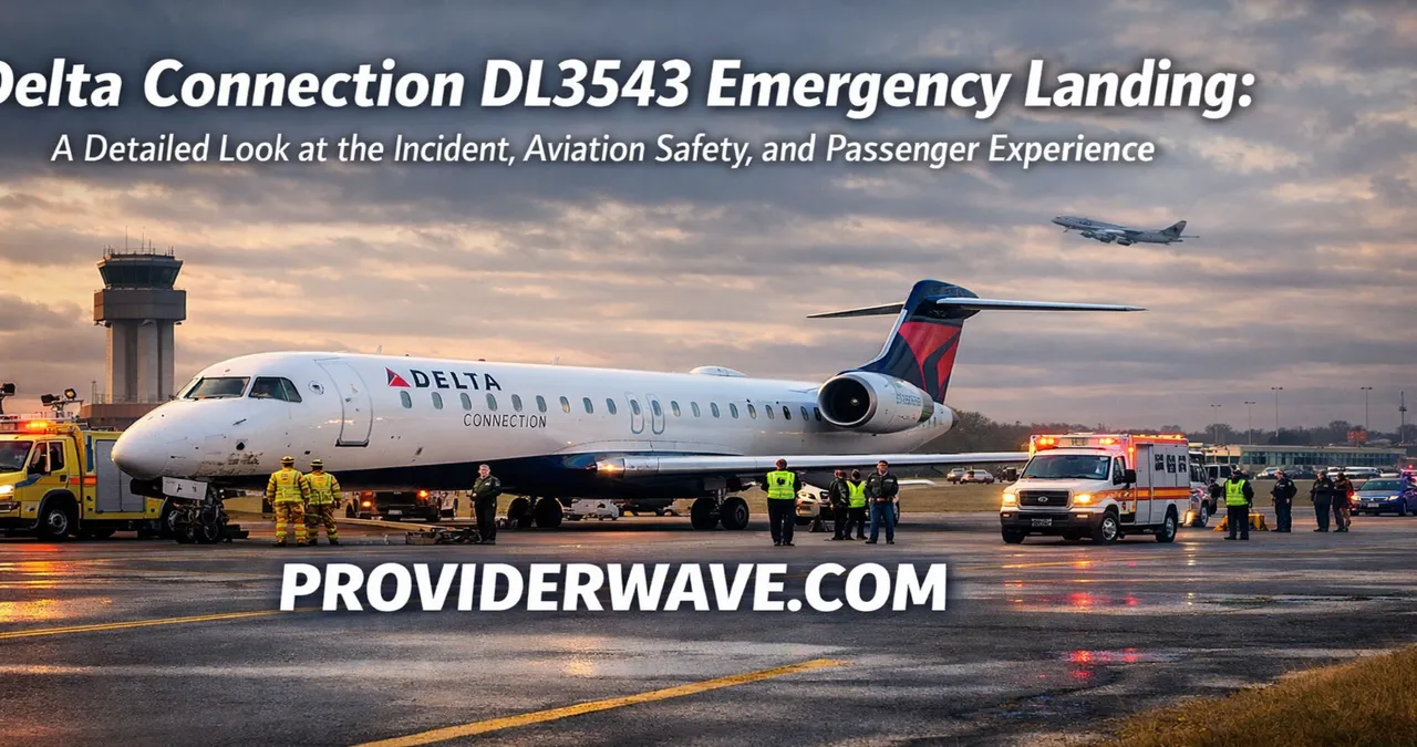 Delta Connection DL3543 Emergency Landing