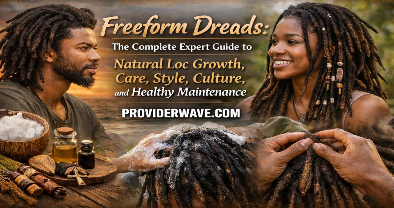 Freeform Dreads: The Complete Expert Guide to Natural Loc Growth, Care, Style, Culture, and Healthy Maintenance