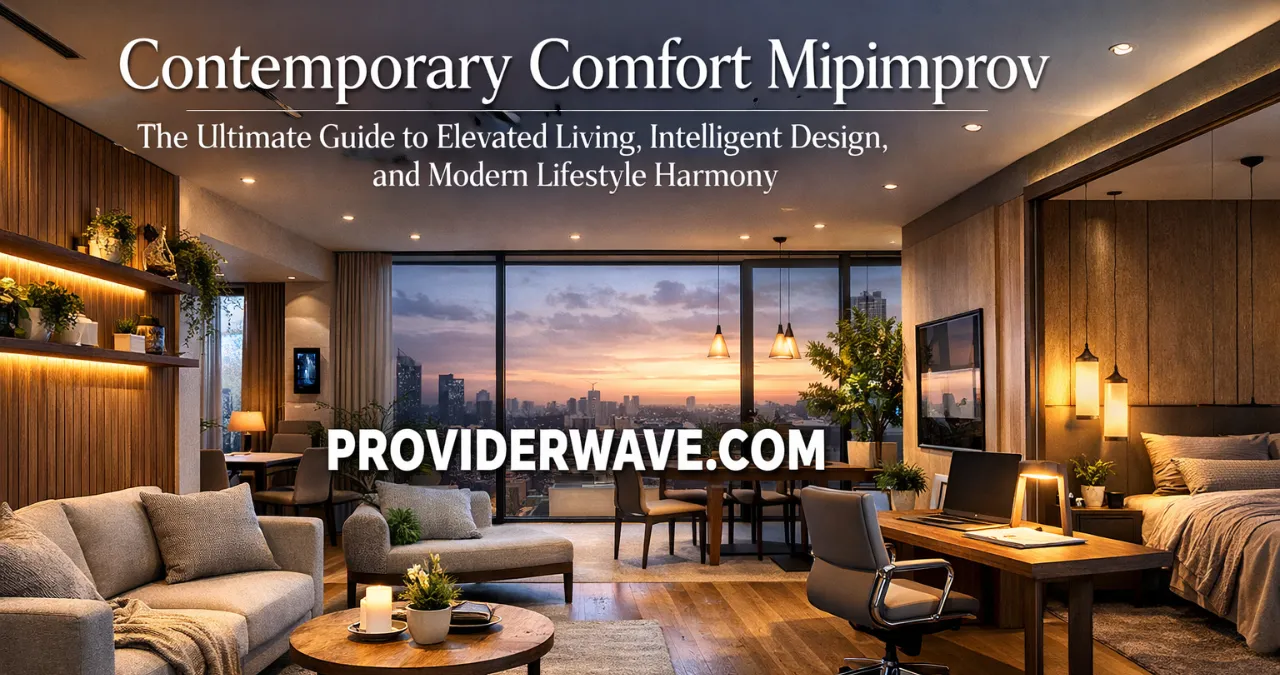 Contemporary Comfort Mipimprov: The Ultimate Guide to Elevated Living, Intelligent Design, and Modern Lifestyle Harmony