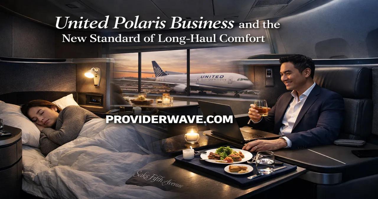 United Polaris Business and the New Standard of Long-Haul Comfort