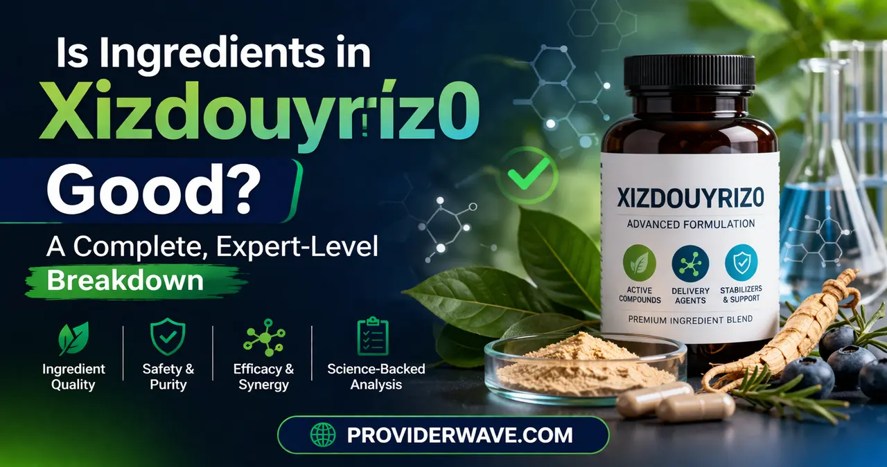 Is Ingredients in Xizdouyriz0 Good