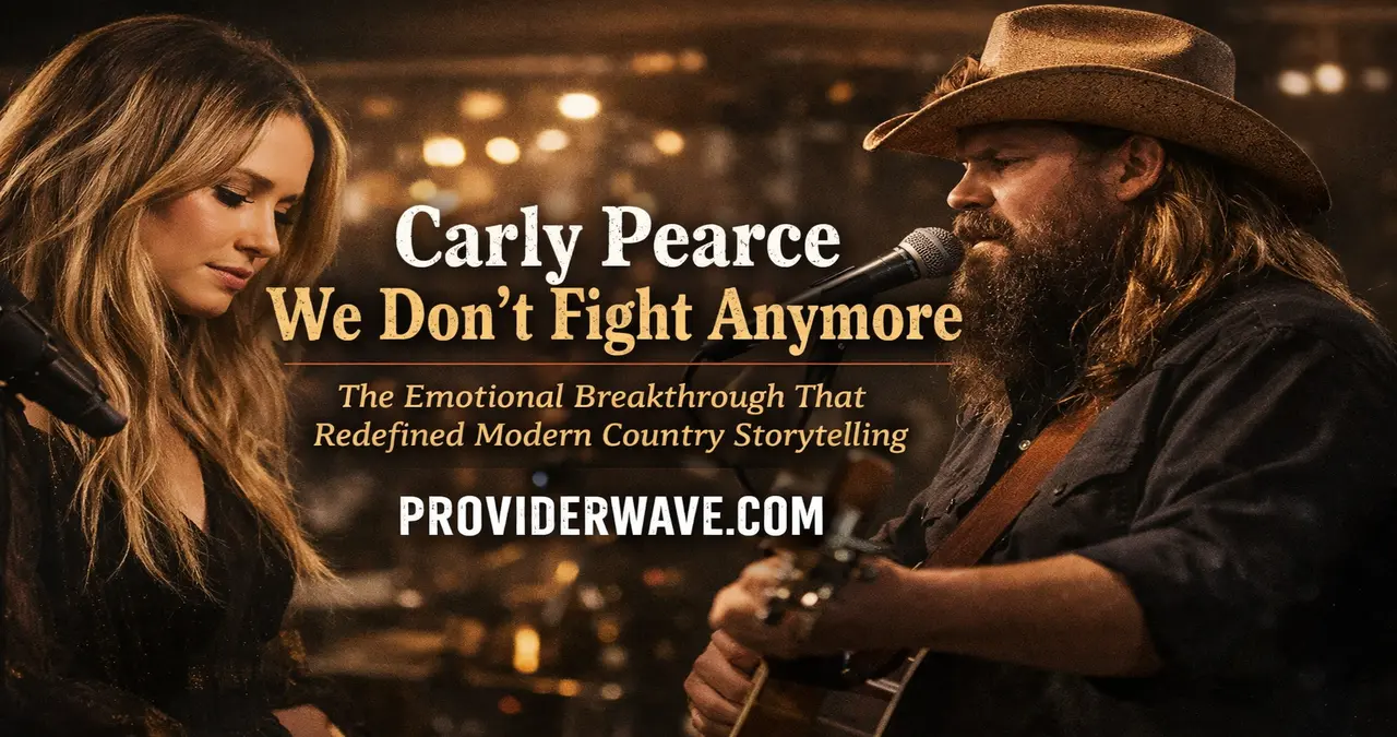 Carly Pearce We Don't Fight Anymore