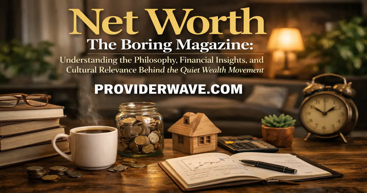 Net Worth The Boring Magazine: Understanding the Philosophy, Financial Insights, and Cultural Relevance Behind the Quiet Wealth Movement