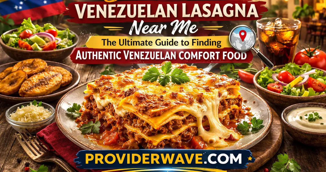 Best Pasticho Venezuelan Lasagna Near Me
