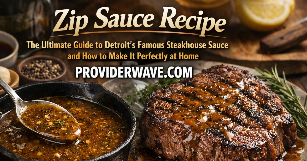 Zip Sauce Recipe: The Ultimate Guide to Detroit’s Famous Steakhouse Sauce and How to Make It Perfectly at Home