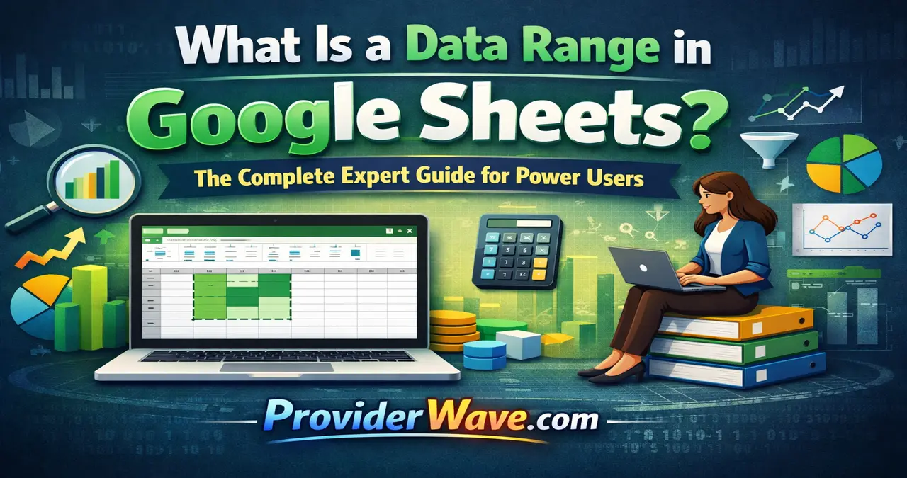 what is a data range in Google Sheets