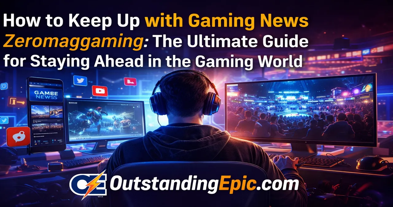 How to Keep Up with Gaming News Zeromaggaming